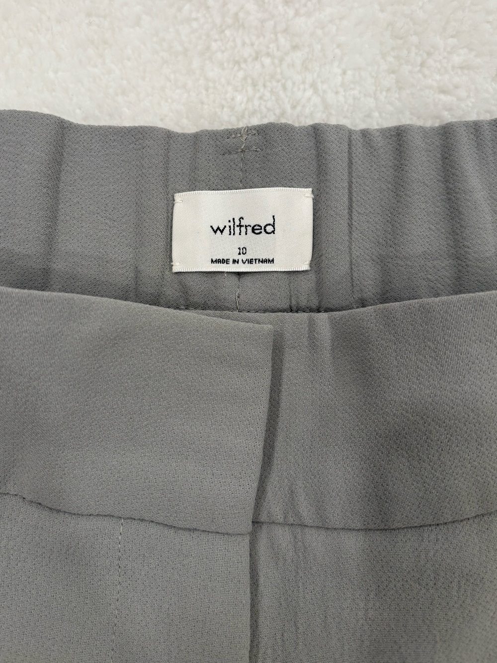 Aritzia Wilfred Dashwood Green Grey Pants - Picture 10 of 12